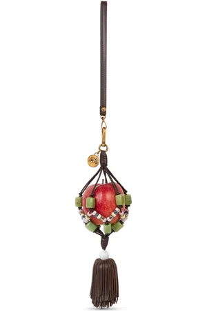Etro Apple-tassel leather charm
