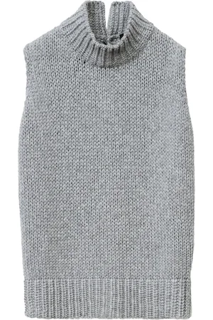 Fabiana Filippi Slit back knitted top