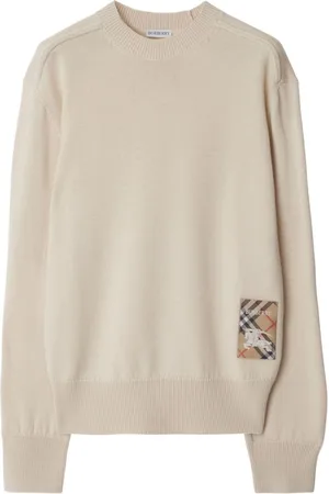 Burberry Checked wool jumper