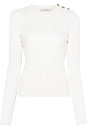 Dorothee Schumacher Buttoned-shoulder sweater