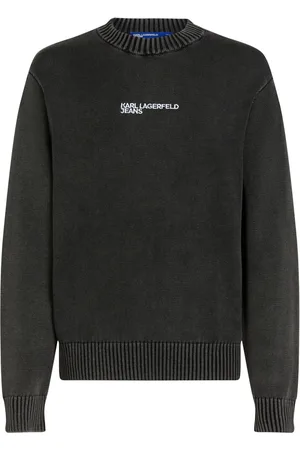 Karl Lagerfeld Logo-embroidered jumper