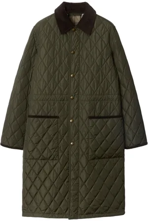Burberry Quilted car coat