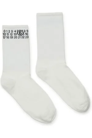Maison Margiela Numeric logo socks