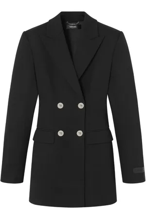 VERSACE Wool blazer dress