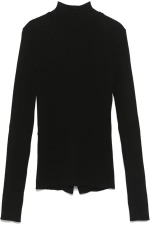 Twin-Set Cut-out ribbed top
