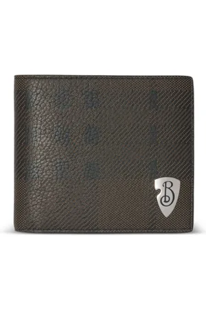 Burberry B-Shield bi-fold wallet