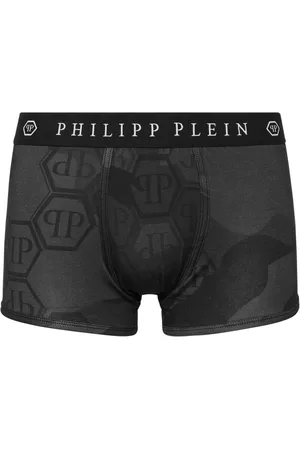 Philipp Plein Monogram camouflage-print boxers