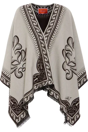 La DoubleJ Two-tone poncho