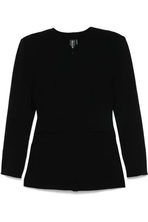 Norma Kamali Long-sleeve zip-up jacket
