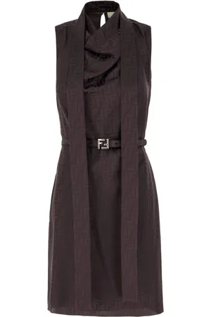 Fendi FF-motif mini dress