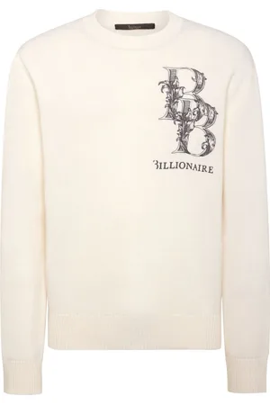 BILLIONAIRE Monogram-print jumper