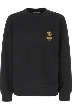 Dolce & Gabbana Motif-embroidered jersey sweatshirt