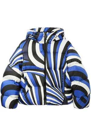 Puccini Iride-print puffer jacket