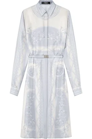 VERSACE La Coupe des Dieux midi shirt dress
