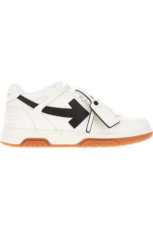 OFF-WHITE Out Of Office panelled leather sneakers
