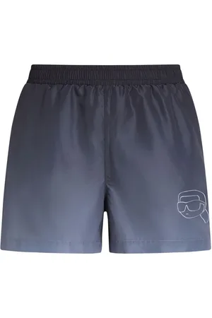 Karl Lagerfeld Ikon gradient-effect swim shorts