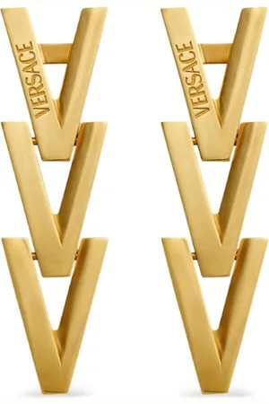 VERSACE V2025 Chain drop earrings