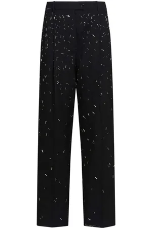 Marni Abstract-pattern print trousers
