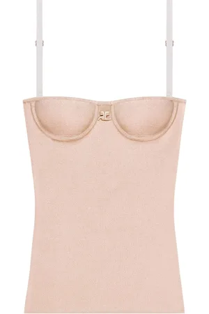 Courrèges Lingerie interlock top