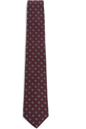 VALENTINO GARAVANI Micro-check silk tie
