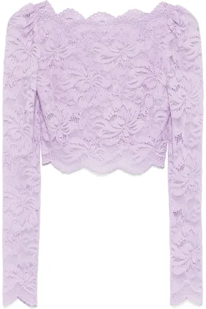 Paco rabanne Lace crop top