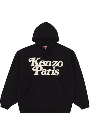 Kenzo X Verdy intarsia-knit " " hoodie