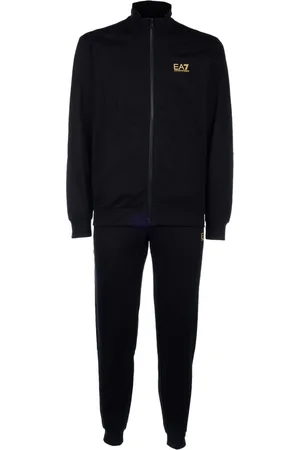 EA7 Logo-print tracksuit