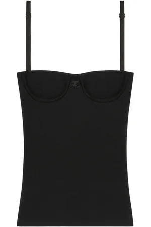 Courrèges Lingerie interlock top