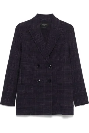 Circolo Check double-breasted blazer