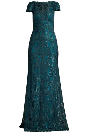 Tadashi Shoji Garwood Sequin Embroidered gown
