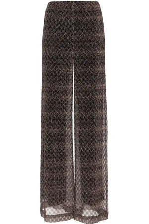 Missoni Lamé palazzo trousers