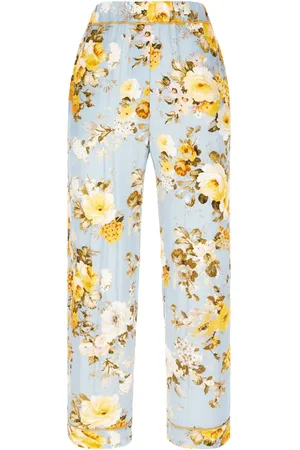Jucca Floral-print trousers