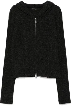 tout a coup Hooded knitted top