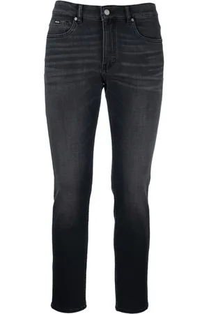 HUGO BOSS Washed-effect jeans