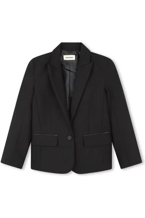 Zadig & Voltaire Rhinestone-slogan blazer