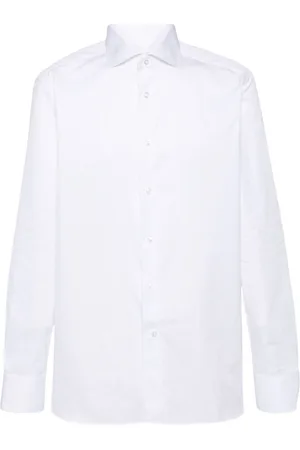 Ermenegildo Zegna Tonal pinstripe-pattern shirt
