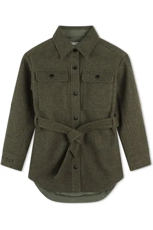 Zadig & Voltaire Logo-embroidered shirt jacket