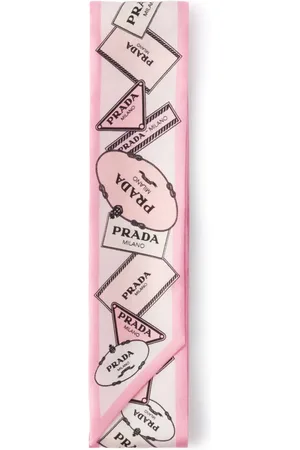 Prada Printed twill scarf