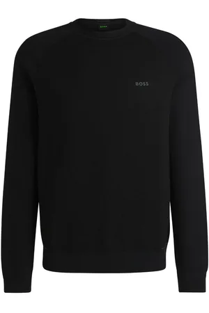 HUGO BOSS Logo-rubberized sweatshirt
