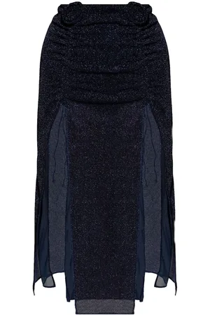 Oseree Front-slits skirt
