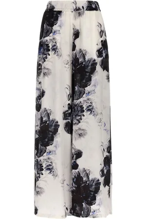 Alexander McQueen Chiaroscuro pajama trousers