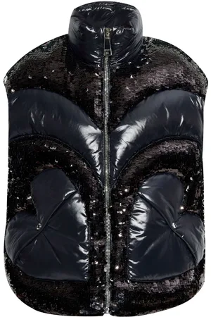 Khrisjoy Sequin-embellished puffer gilet