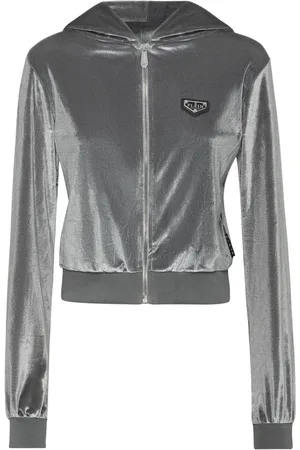 Philipp Plein Strass Skull hoodie