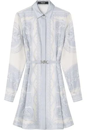 VERSACE La Coupe des Dieux mini shirt dress