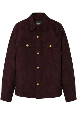VERSACE Barocco-jacquard overshirt
