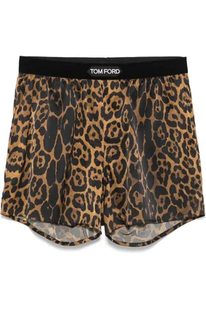 Tom Ford Leopard-print boxers