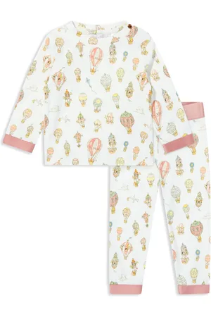 Atelier Choux Illustration-print pajamas set