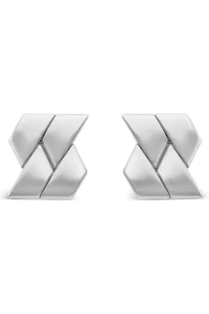 VERSACE Bind stud earrings