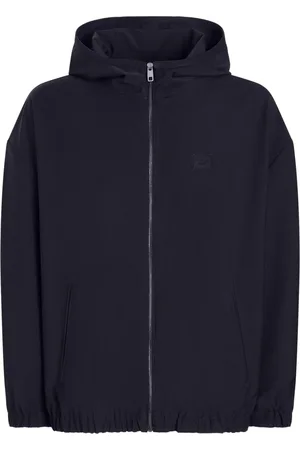 Dolce & Gabbana Logo-plaque hooded jacket