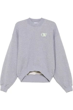 OFF-WHITE Logo-embroidered sweatshirt